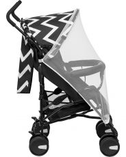 Коляска - тростина Lionelo Elia OSLO BLACK/WHITE